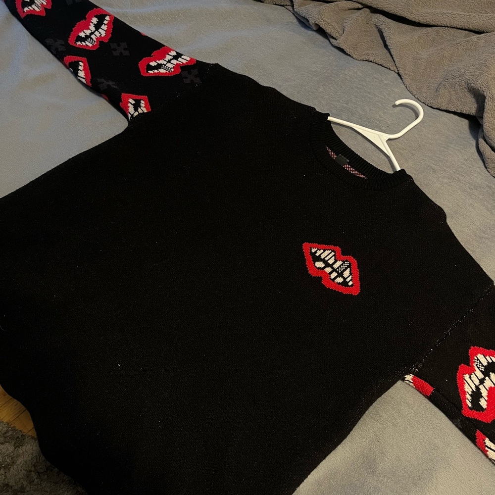Chrome Hearts Black Crewneck